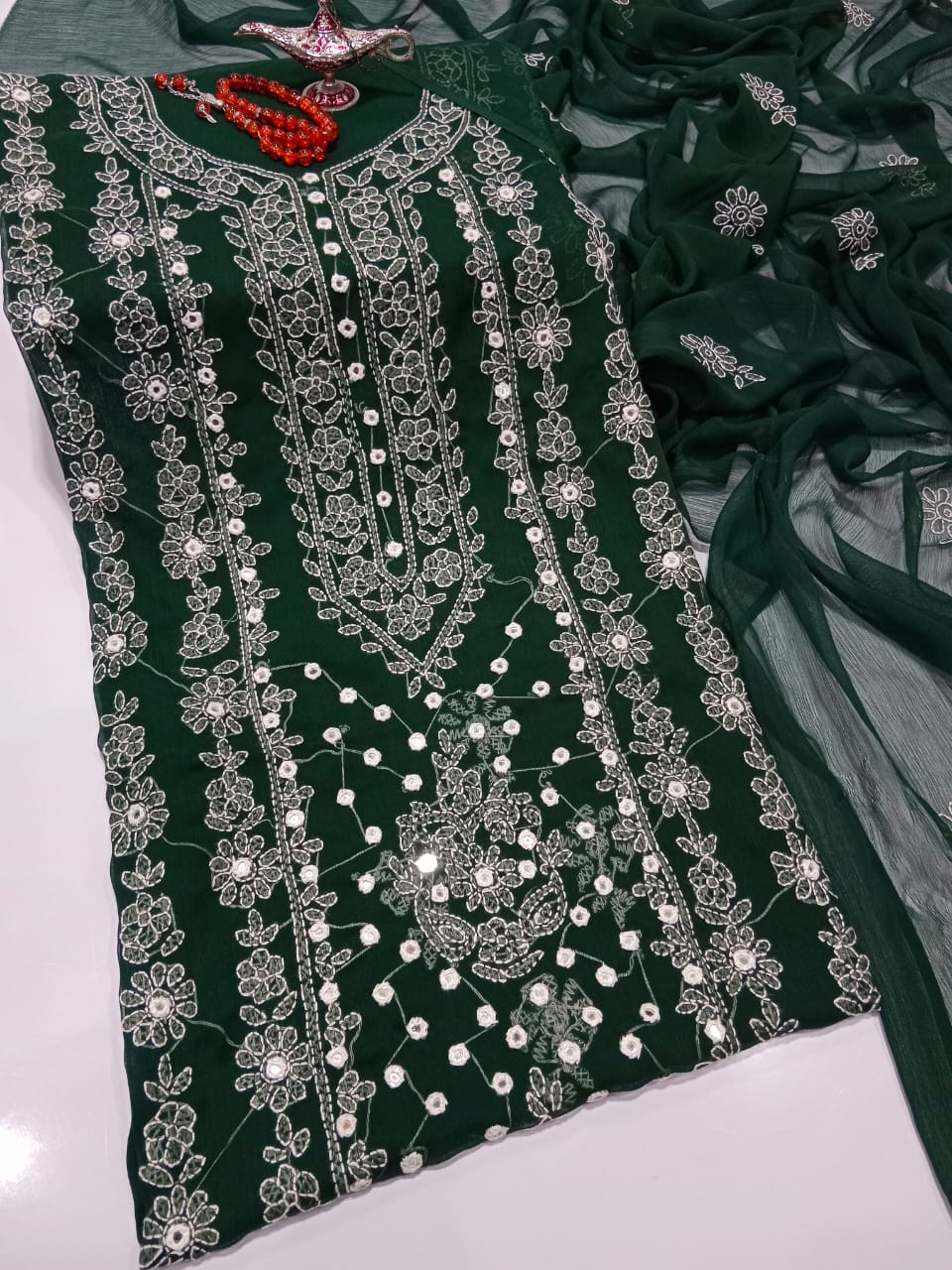 Crinkle Bamber Chiffon