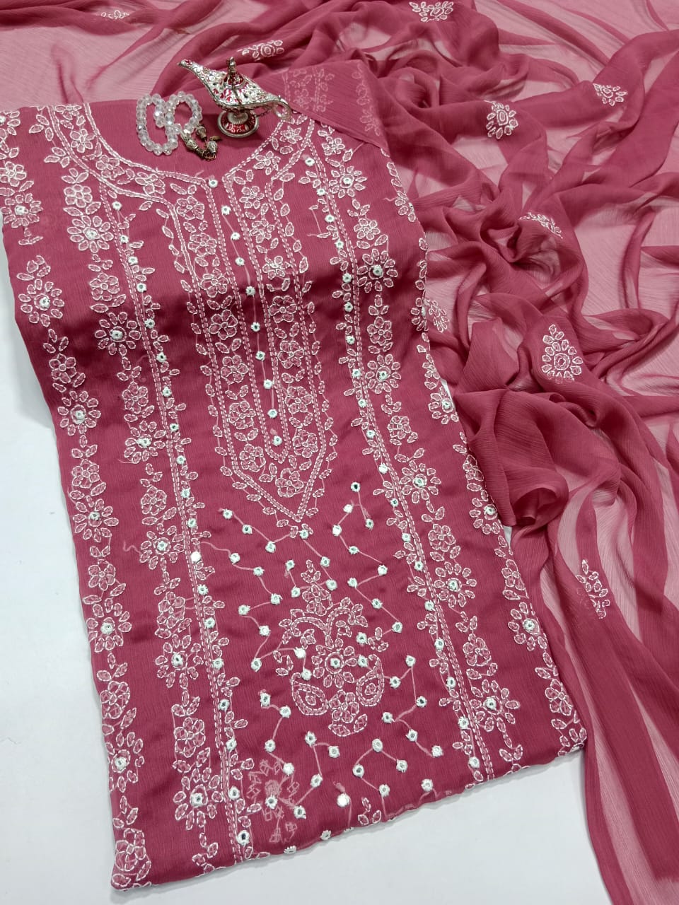 Crinkle Bamber Chiffon