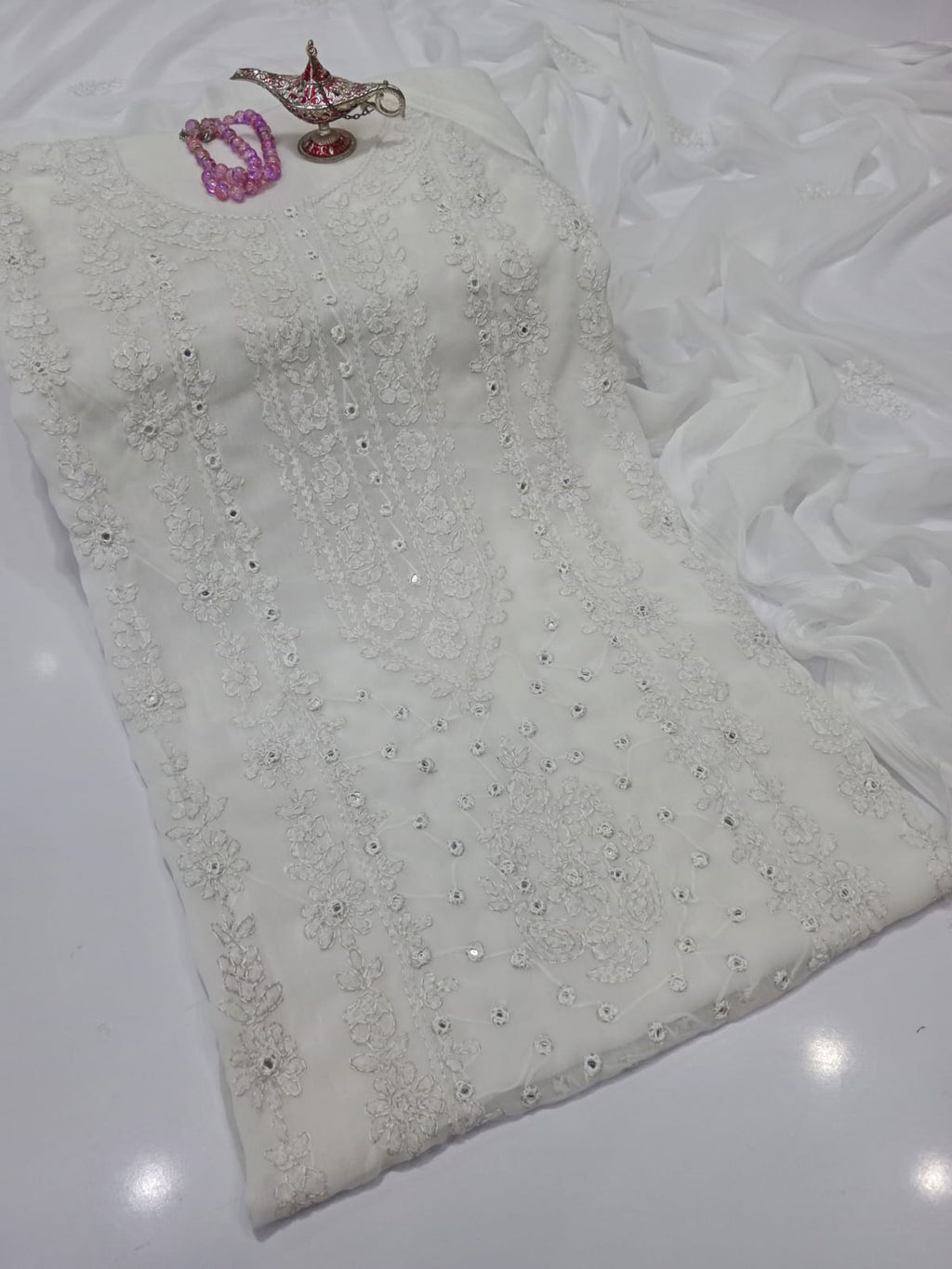 Crinkle Bamber Chiffon
