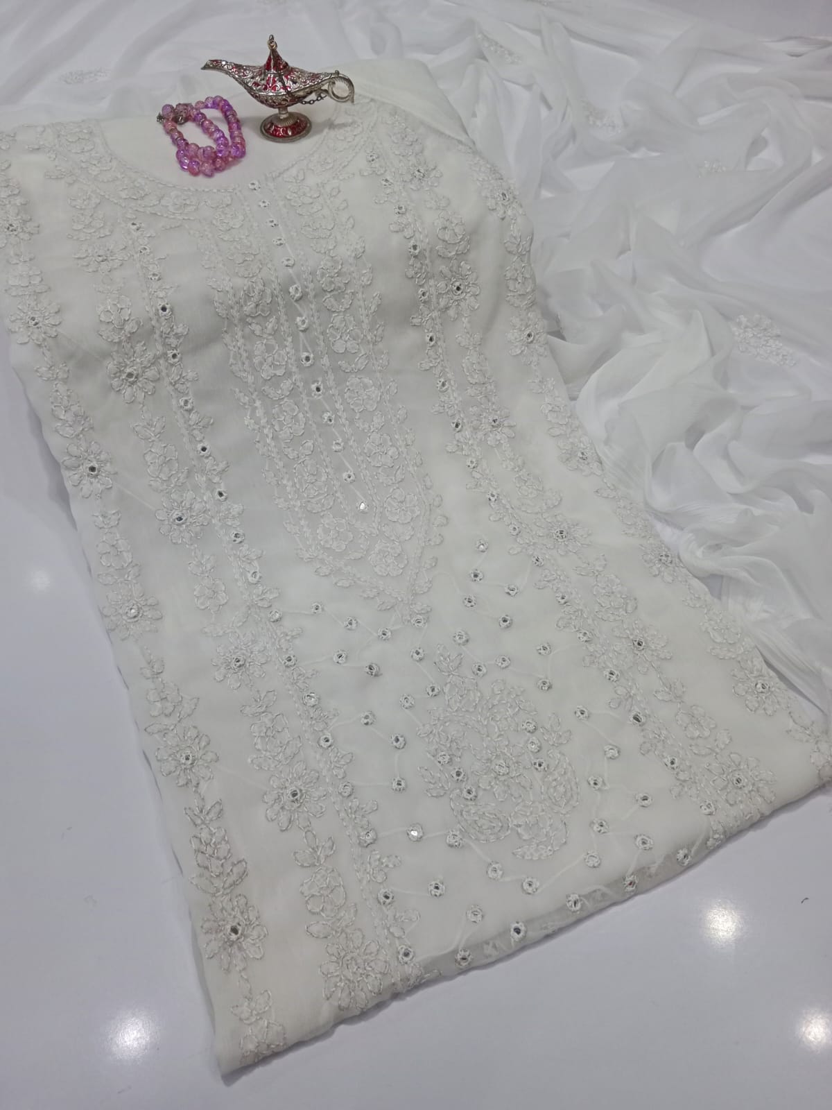Crinkle Bamber Chiffon