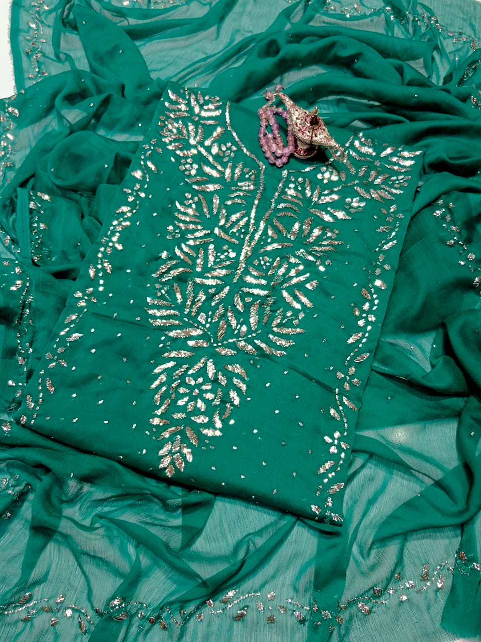 Crinkle Bamber Chiffon