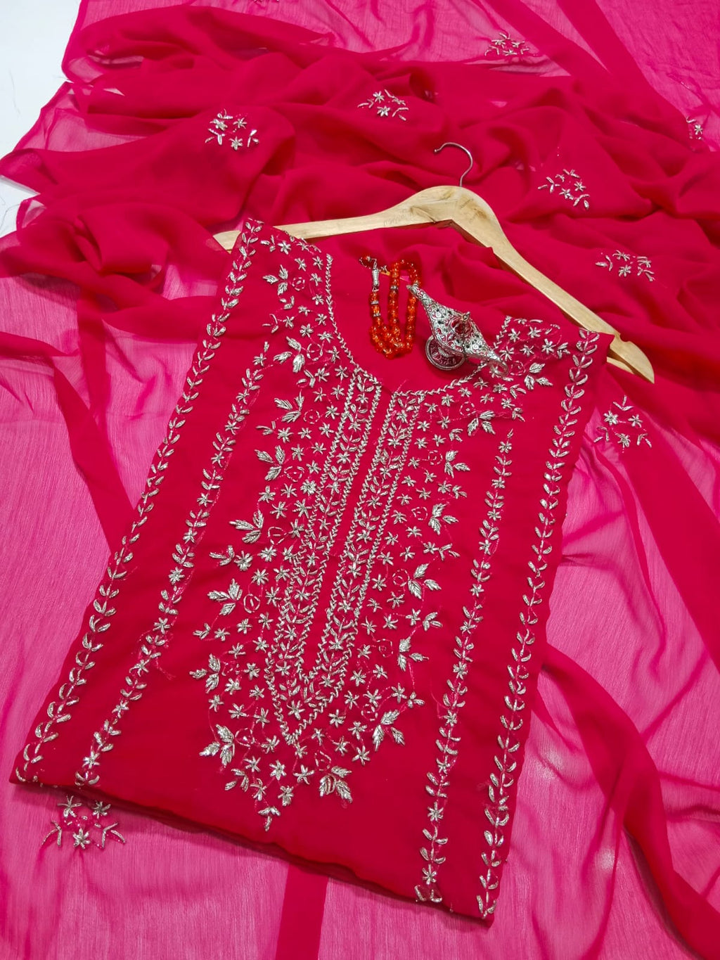 Crinkle Bamber Chiffon