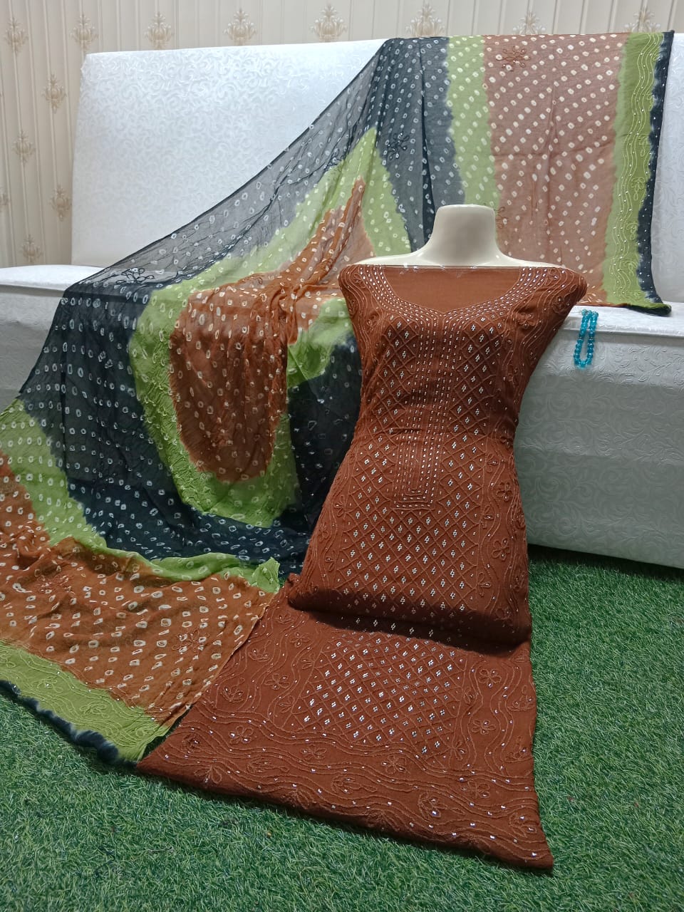 Chikankari Muqaish