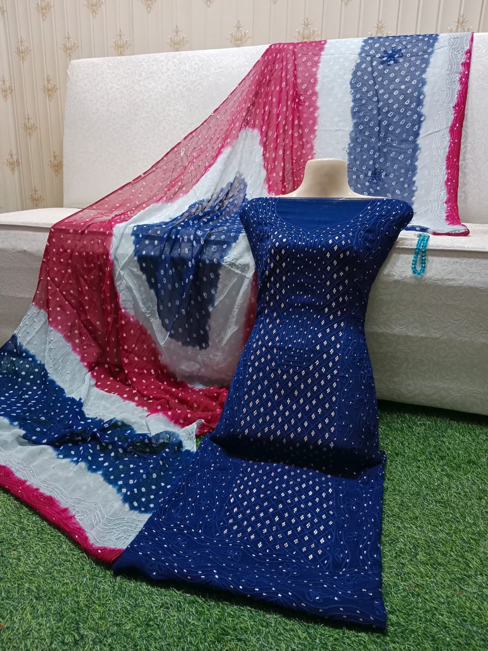 Chikankari Muqaish