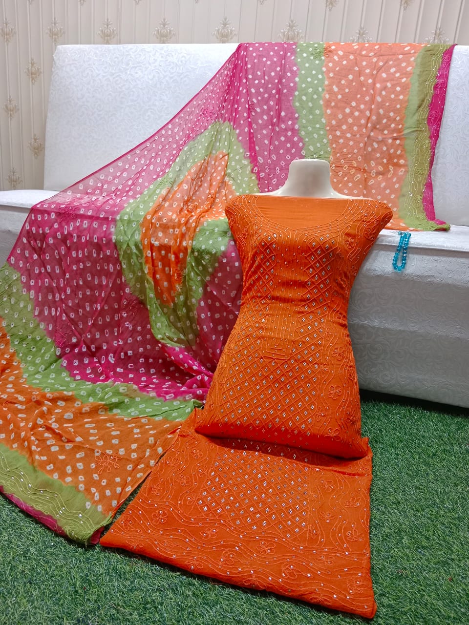 Chikankari Muqaish