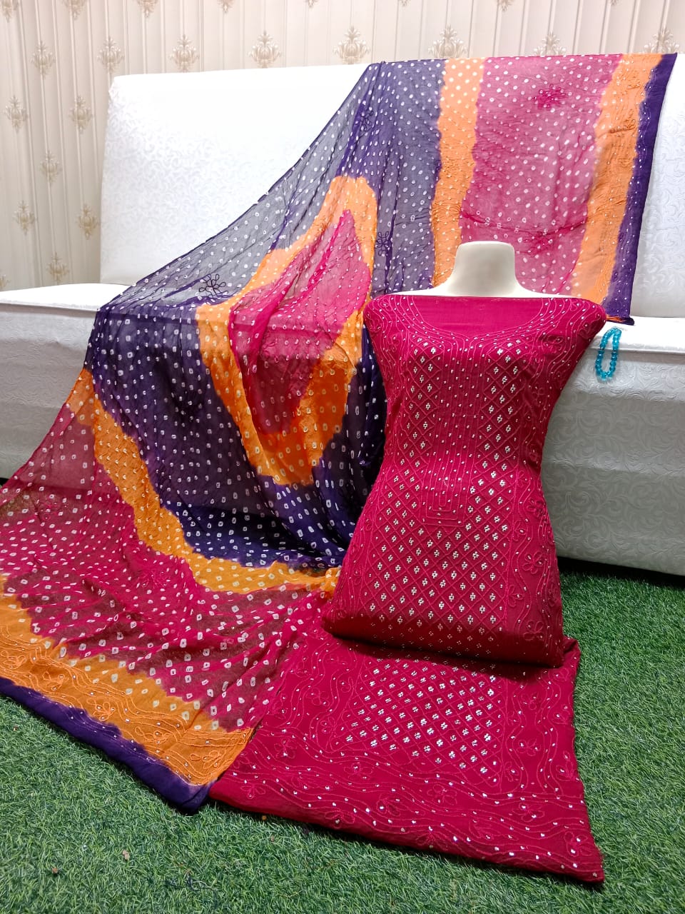 Chikankari Muqaish