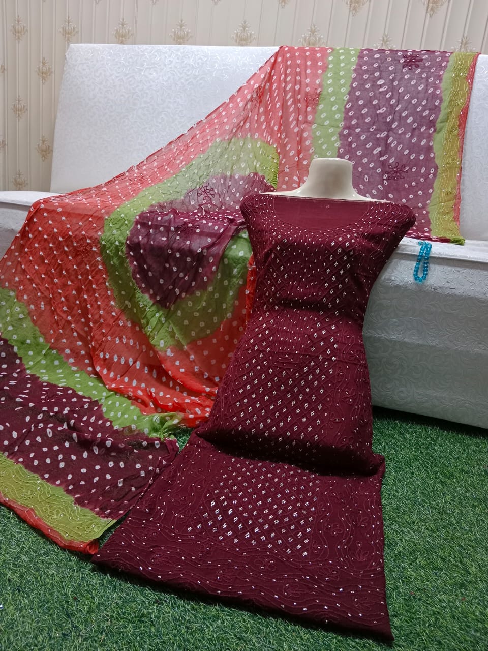 Chikankari Muqaish