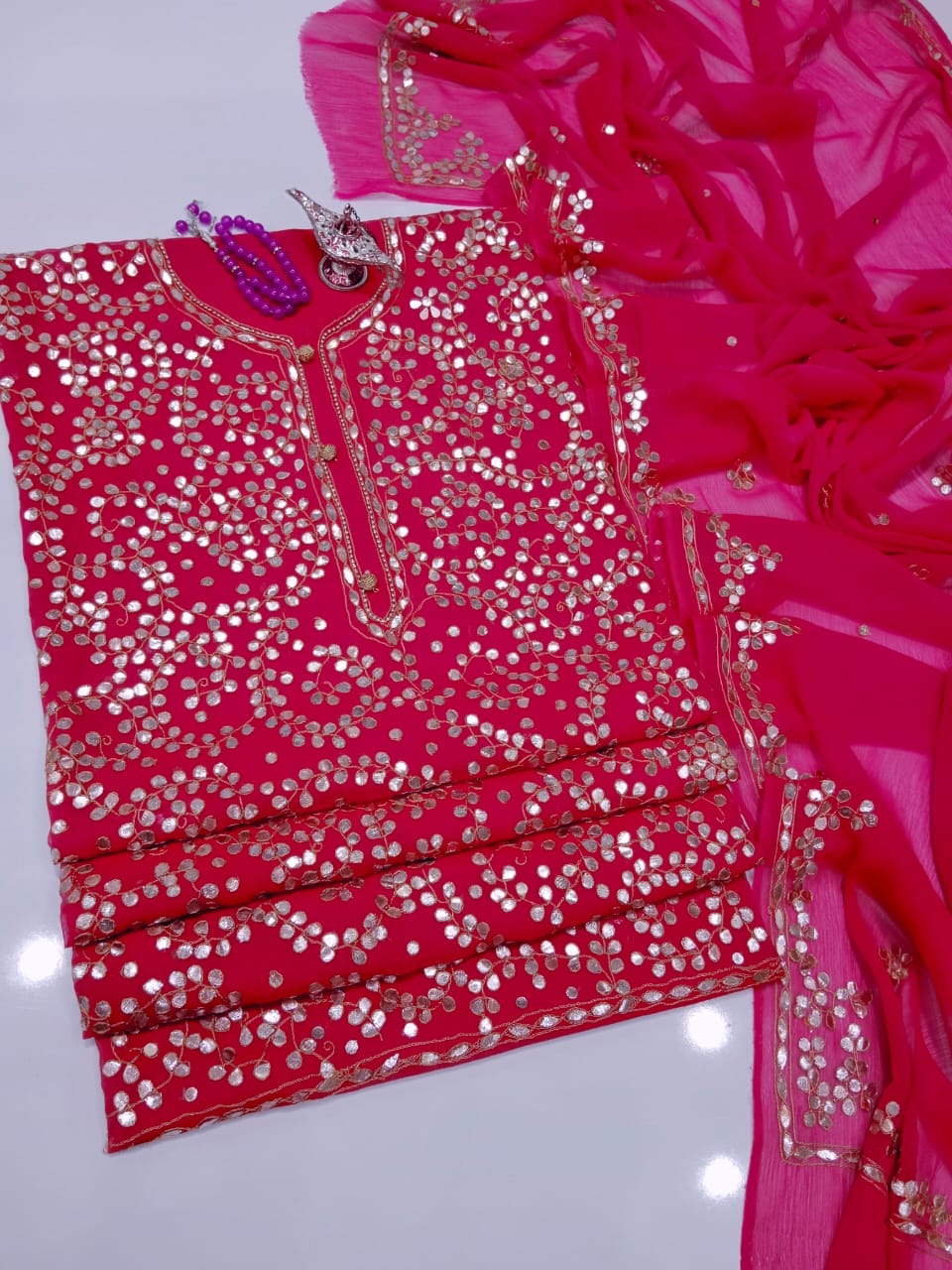 SOFT CRINKLE Bamber Chiffon