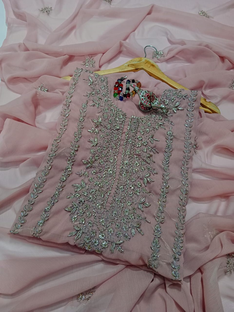 SOFT CRINKLE Bamber Chiffon