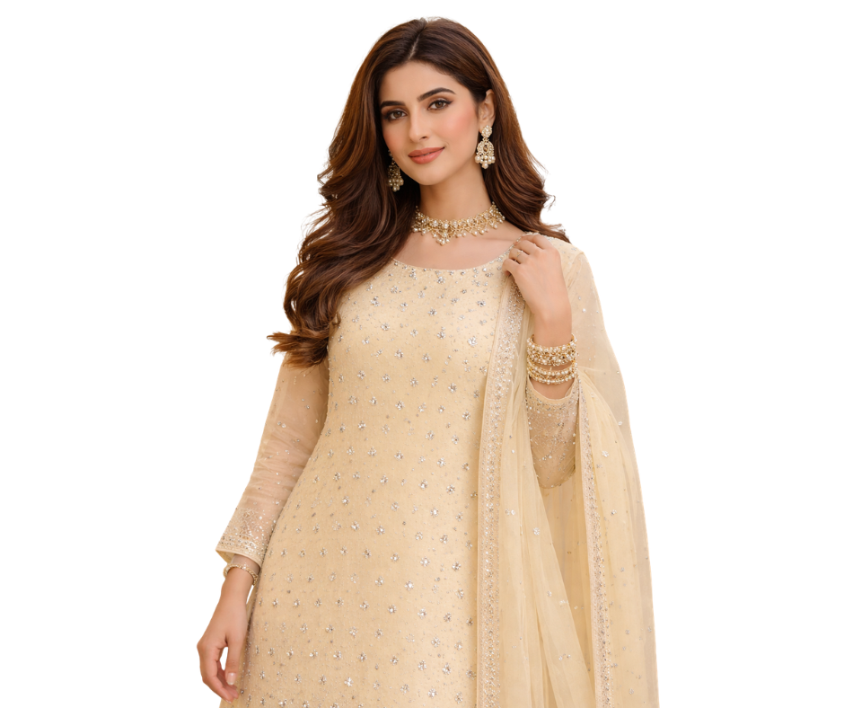 Soft Crinkle Bamber Chiffon