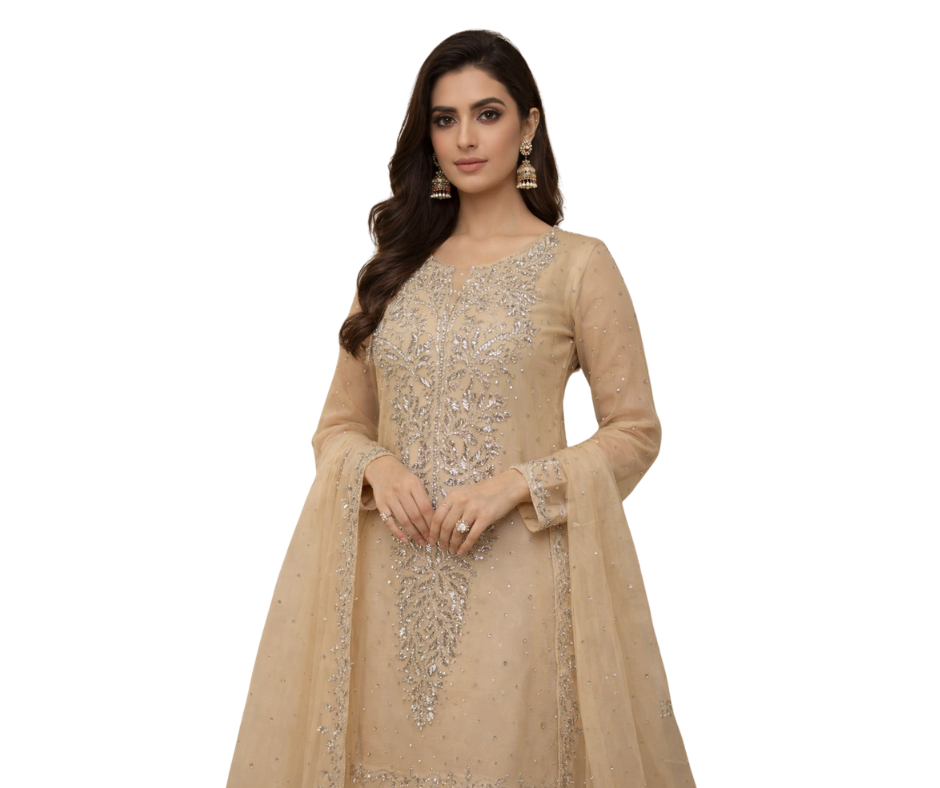 Soft Crinkle Bamber Chiffon